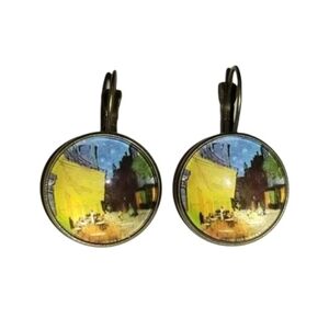 Handcrafted Café Terrace Earrings